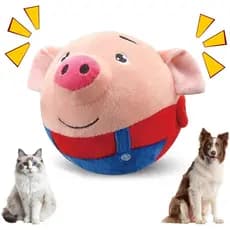 Brinquedos Interativos para Cães Jiexily, Novo Brinquedo de Pelúcia Ativo e Móvel para Animais de Estimação 2025, Brinqu