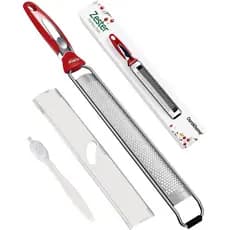 Ralador de Limão Ourokhome para Cozinha, Ralador Manual de Aço Inoxidável para Queijo Parmesão, Gengibre, Chocolate, Coc