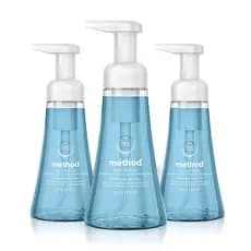 Method Sabonete Espuma para Mãos, Minerais Marinhos, Livre de Parabenos e Ftalatos, 10 fl oz (Pacote com 3) PH03