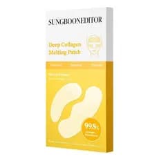 SUNGBOON EDITOR Máscara para Olhos com Colágeno Profundo e Glutationa, Tratamento Hidratante para a Área dos Olhos para