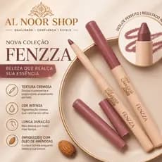 Lápis de Contorno Lábial Retrátil Choco Fun com Cheirinho de Chocolate - Fenzza
