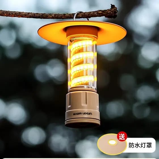 Luzes de acampamento ao ar livre lanternas de iluminação longa vida útil da bateria recarregável luzes de acampamento lu