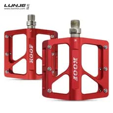KOOF Mountain Bike Pedal Liga de Alumínio Sanpeilin Pedal Grande de Liberação Rápida Pedal Antiderrapante Pedal de Rolam