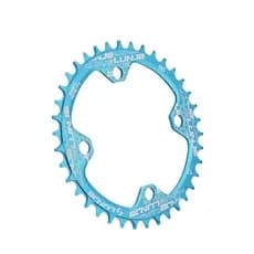 Placa de coroa negativa positiva para bicicleta 104BCD, coroa 32T/34T/36T/38T/40T, disco de velocidade única para Mounta