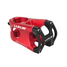 LUNJE Mountain Bike bicicleta curto guiador suporte 31.8mm fora de estrada velocidade gota liga de alumínio oco Riser eq