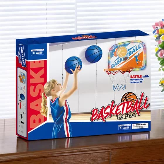 [Brinquedos educativos] Novo estilo infantil pontuação conjunto de brinquedos de cesta de basquete presente de brinquedo