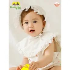 Imilun lenço de bebê recém-nascido babador gola capa verão estilo fino bebê renda Saliva toalha