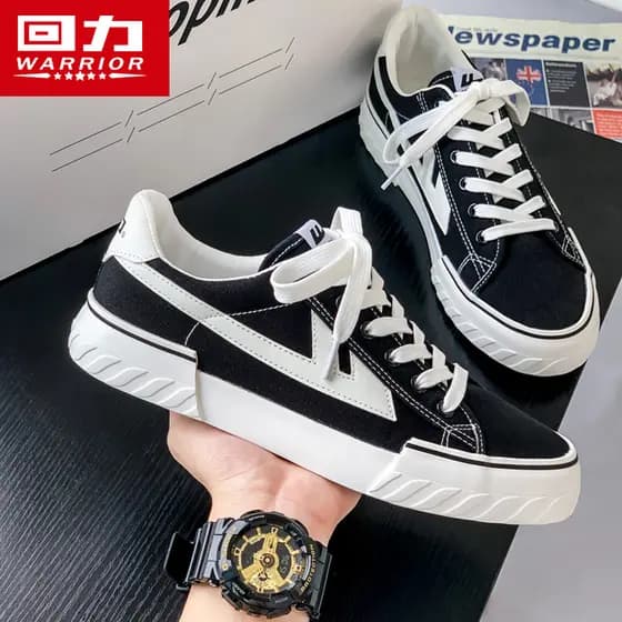 Puxar para trás sapatos masculinos sapatos de lona 2026 novo estilo outono tendência All-Match sapatos esportivos casuai