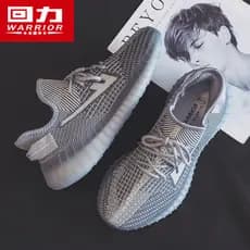 Puxar para trás sapatos masculinos sapatos de coco verão respirável 2026 novo estilo na moda masculino Casual malha corr