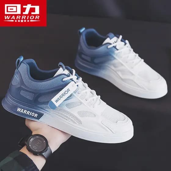 Puxar para trás sapatos masculinos verão sapatos brancos na moda All-Match 2026 novo estilo de malha sapatos esportivos