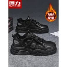 Puxar para trás sapatos masculinos mais tênis de veludo 2026 novo estilo inverno engrossado sapatos de algodão quente le