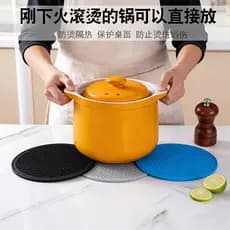Multi-Purpose resistente a altas temperaturas multi-tamanho antiderrapante cozinha Placemat Platin