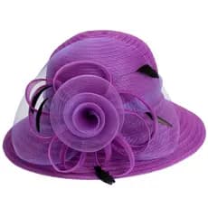 Verão feminino moda protetor solar chapéu de sol de aba larga pote chapéu Organza malha flor chapéu de sol legal novo es