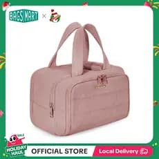 Maquiagem, Cosméticos, Maquiagem de Beleza, Maquiagem Facial BAGSMART Crush 4-In-1 Puffy Bolsa de Higiene Multifuncional