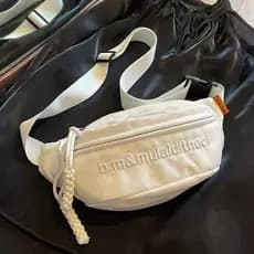 Bolsa Transversal para Armazenamento/Toner, Estilo Esportivo, Unissex, Elegante, Bolsa de Ombro, Para Atividades ao Ar L