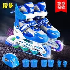 [Special Offer] Children's roller skates complete set3-5-6-8-10Adjustable Inline Skates for Beginners, Boys and Girls XY
