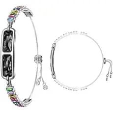 Yihou art Pulseira Para Mulheres Rastreador De Fitness Joias Banda De Arte Com Sono Monitor De Frequência Cardíaca Diama