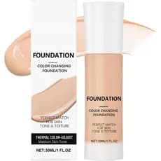 Base de Maquiagem que Muda de Cor, Base Inteligente com Correção de Cor, Bases para o Rosto, Primer Facial para Pele Mad