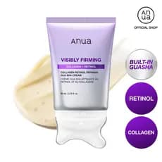 [Anua] Massajador Facial 2 em 1 com Colágeno e Retinol, Guasha Refinadora e Lifting, Desincha e Lifting Instantâneo em 5