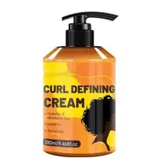 Condicionador sem enxágue para definição de cachos com controle de frizz, hidrata e elimina o frizz, fórmula não pegajos