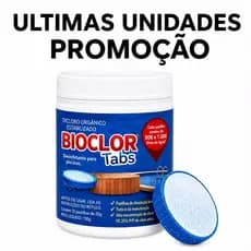 Bioclor Tabs 2g - Pastilhas Higienizadoras Para Piscinas, Ofurôs, Spas e Banheiras
