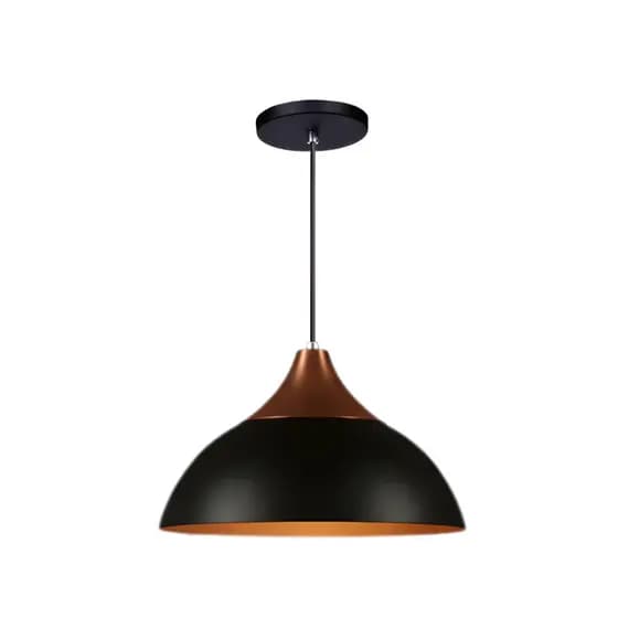 Pendente Luminária Lustre Panamá 23x37cm Estilo Industrial Moderno Elegante Ambiente Decorativo