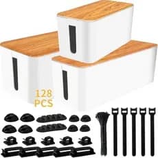 YUANYE Caixa De Gerenciamento De Cabos Kit Para Power Strip Ocultar Fios , Caixas Organizadoras , Organizador De Materia