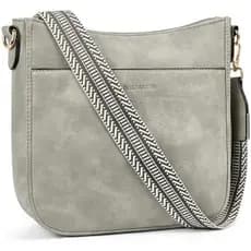 BOSTANTEN Bolsas Crossbody Para Mulheres , Hobo De Couro Vegano Da Moda De Ombro , Alça Larga