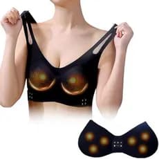 Massageador Elétrico De Busto , Sutiã Intensificador De Seios Com 3 Níveis De Aquecimento , Sem Fio USB Para Moldar Lind