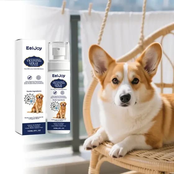 O spray De Treinamento Para Penico Cães É Um Auxílio Diário Suave E Localização Conveniente Do