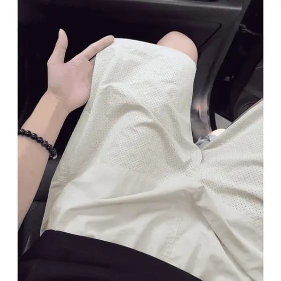 [Reabastecimento de envio completo] Shorts leves de malha respirável de secagem rápida verão estilo fino meninos calças