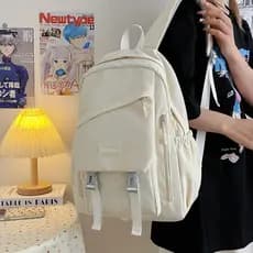 Mini pequena mochila meninas 2026 novo estilo estudantes universitários simples mochila moda leve mochila de viagem mini