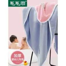 Toalha de banho quadrada para bebês, toalha de banho especial para inverno, estilo mais grosso, absorve água do que algo