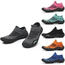 Sapatos de praia de qualidade de exportação, homens, mulheres, secagem rápida, respirável, partículas atualizadas, antid