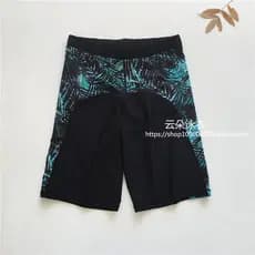 Qualidade praia Shorts homens podem lançar água quente primavera cinco pontos tamanho grande troncos de natação de secag