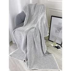 Cobertor grosso de inverno com borla, cobertor para sala de estar, sofá, estilo nórdico, cama, fio de malha, ar condicio