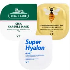 [vt] Pacote De Lavagem , 7.5g , 3 Tipos , Aleatório 1 Unidade/Facial Coreano
