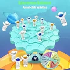 Jogo de Equilíbrio Sapo na Árvore, Brinquedo Educativo Montessori de Matemática para Crianças, Interação Pais-Filhos
