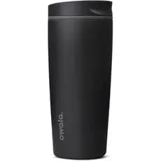 Copo Térmico de Aço Inoxidável Owala SmoothSip Slider com Revestimento Cerâmico, Sem Sabor Metálico, Caneca de Viagem Re