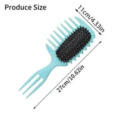 Escova Modeladora para Cabelos Cacheados, Escova de Cabelo com Almofada de Ar, Pente para Cabelo, Escova Desembaraçadora