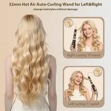 Conjunto de Escovas Modeladoras de Cabelo com Ar Quente Sendowtek para Mulheres 6 em 1 |   Secador de Cabelo e Escova Mo