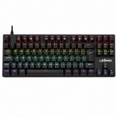 Teclado Lehmox Hyper GT LEY-2080 Teclado Mecânico Gamer Lehmox Hyper GT LEY-2080 RGB com Fio para PC Notebook Jogos