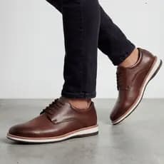 Sapato Casual Masculino Oxford Derby Social Sapatênis Casamento Festa Confortável Dia Pais Namorados
