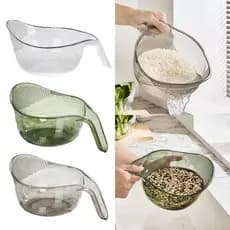 Cesto para lavar e escorrer arroz – Cesto com alça