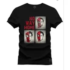 Camiseta NOVA Fases do Homem Aranha  spider mem  NO WAT HOME El..  sem volta para casa
