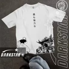 *VALOR PROMOCIONAL* Camisa Camiseta T-Shirt Premium 100% algodão DARKSTAR "Jujutsu Kaisen Sukuna vs Gojo"
