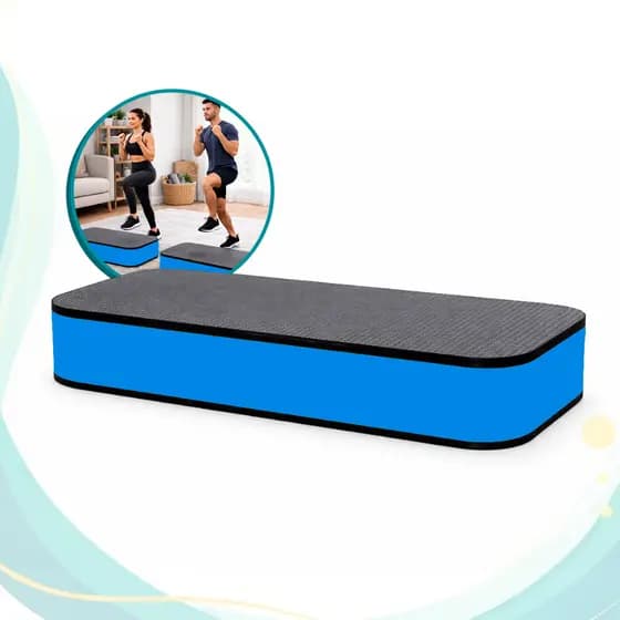 Step EVA 60x30x10cm Academia Profissional Antiderrapante Treino Funcional Fitness