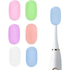 6 capas protetoras para escova de dentes embaladas, capa protetora substituível para cabeça de escova de dentes elétrica