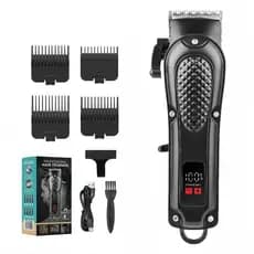 Máquina de cortar cabelo elétrica multifuncional com Display Digital máquina de cortar cabelo elétrica adulto cabeça de