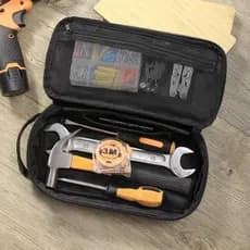Kit de ferramentas pequeno para serviço pesado, kit de ferramentas portátil multifuncional, kit de ferramentas portátil
